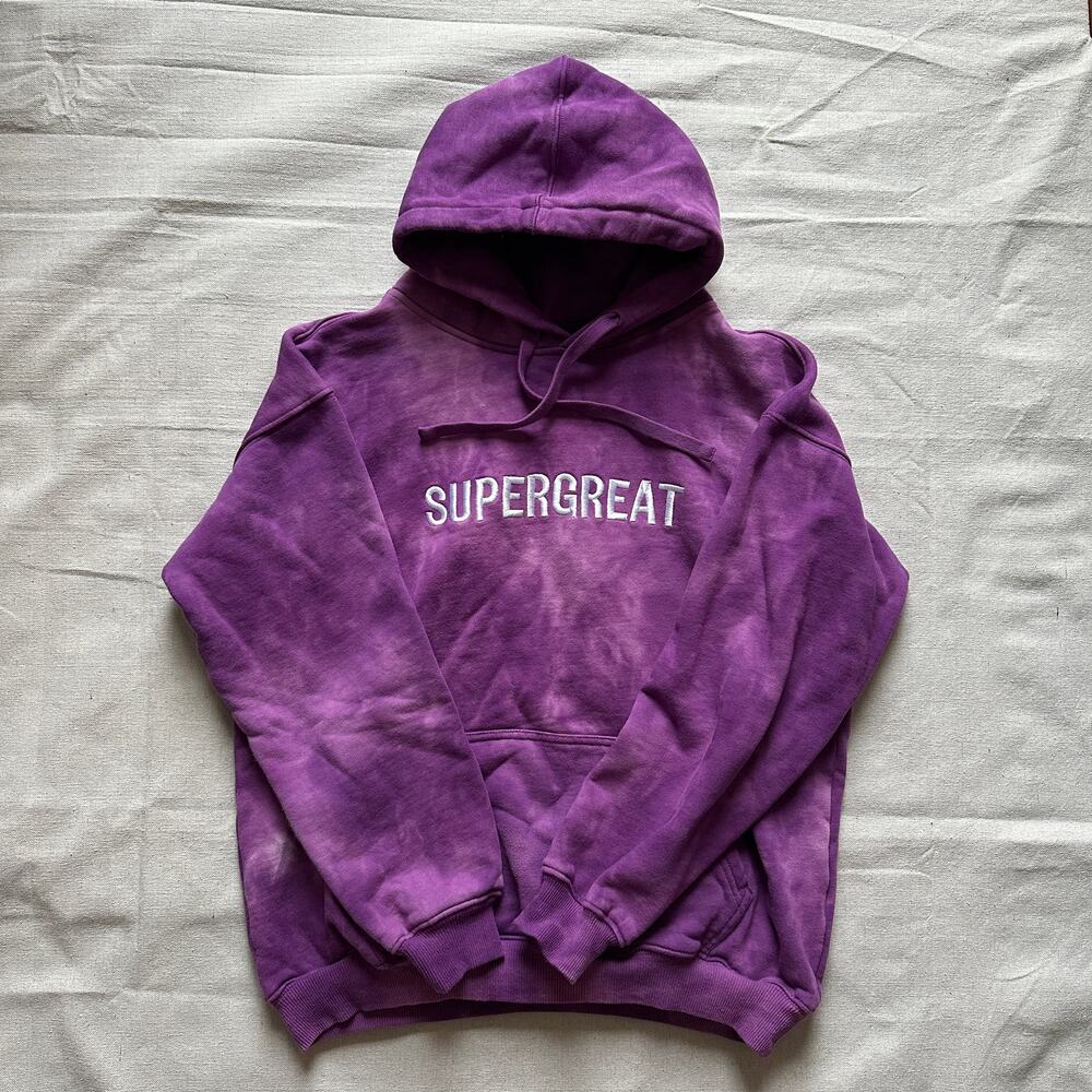 Supergreat by Czarina Divinagracia Hoodie label M but fit is size Small